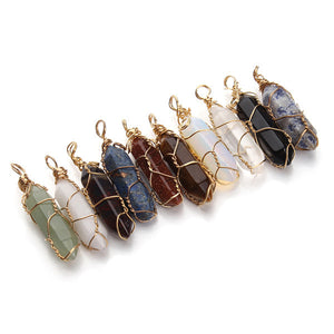 Natural Quartz Stone Pendants