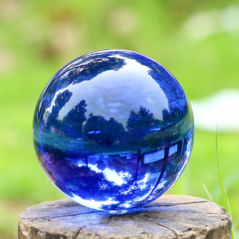 Blue Crystal Magic Glass Ball