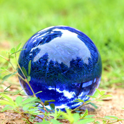 Blue Crystal Magic Glass Ball