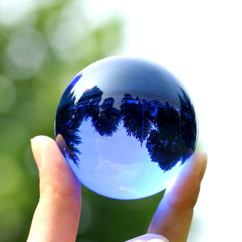 Blue Crystal Magic Glass Ball