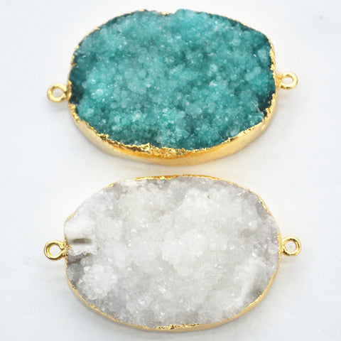 Druzy Pendants Charms