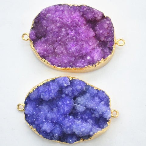 Druzy Pendants Charms