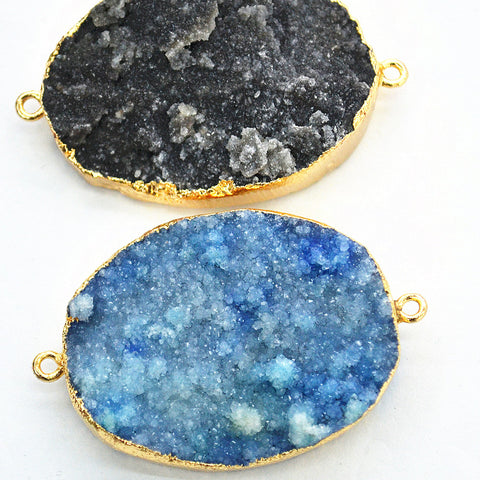 Druzy Pendants Charms