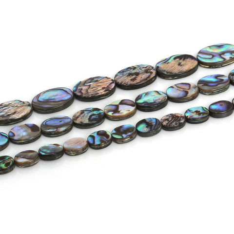 Blue Abalone Shell Beads