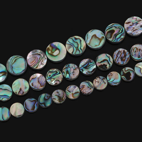 Blue Abalone Shell Beads