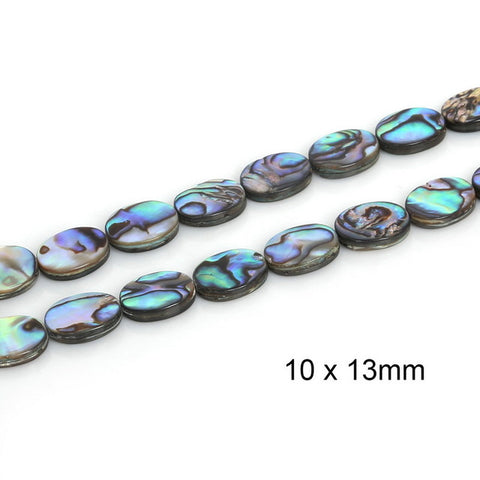 Blue Abalone Shell Beads