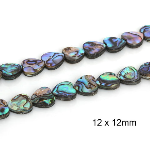 Blue Abalone Shell Beads