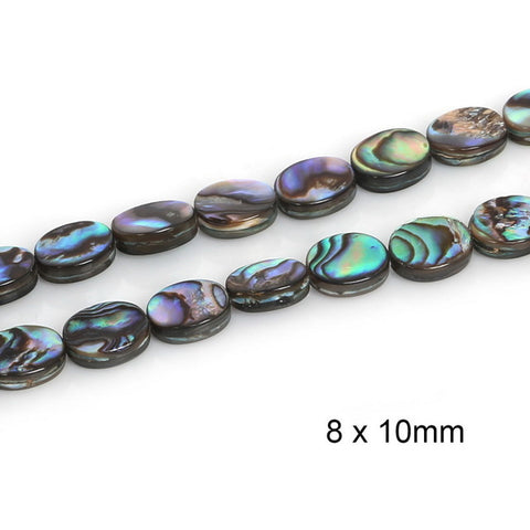 Blue Abalone Shell Beads