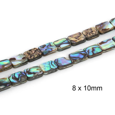 Blue Abalone Shell Beads