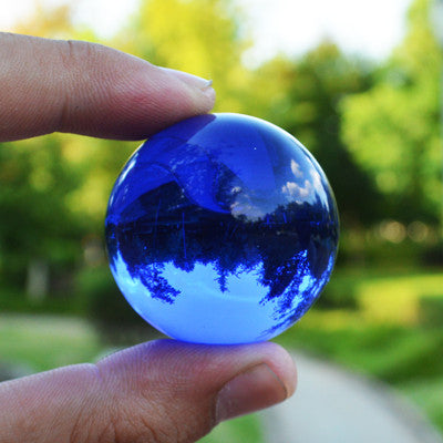 Blue Crystal Magic Glass Ball