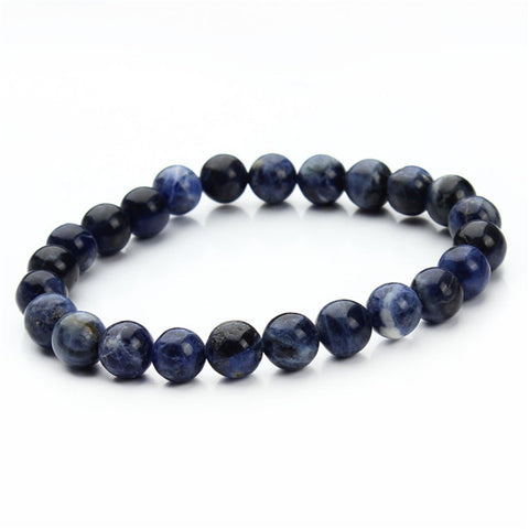 Natural Stone Sphere Bracelets