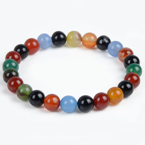 Elastic Stone Beaded Bracelet