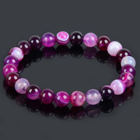 Elastic Stone Beaded Bracelet