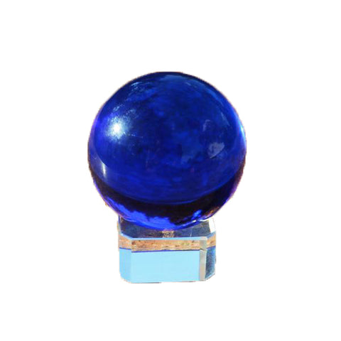 Blue Crystal Magic Glass Ball